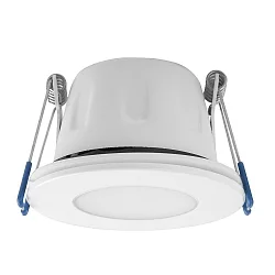 Eclairage d'extérieur encastré TEGO SLIM DOWNLIGHT 68MM rigide, lot de 10 IP65, blanche gradable
