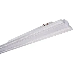 Luminaire triphasé XAVIER pivotant IP20, blanche 