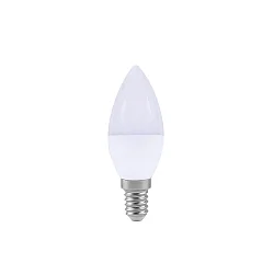 Lampe en forme de bougie LED C37 E14 5,5W 500lm 2700K 280° CRI 80-89 