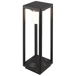 Lampadaire solaire SOLLIN PIR avec capteur IP54, anthrazit 