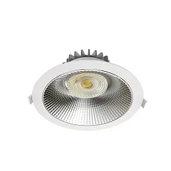 Downlight encastrable MTP FILA UGR Ø225MM rigide, CCT Switch, multipower IP54/IP20, blanche 