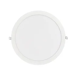 Downlight encastrable LED PANEL FLAT 300 R 830 350MA PRISM rond, UGR < 19, bloc d'alimentation exclusif IP20, blanche gradable