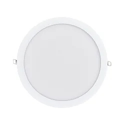recessed downlight LED PANEL FLAT 300 R SCCT 350MA PRISM round, CCT Switch, UGR < 19, excl. LED driver IP20, black dimmable