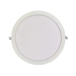 Downlight encastrable LED PANEL FLAT 300 R TUN 827-865 350MA PRISM rond, Tunable White, UGR < 19