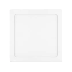 Downlight de surface LED PANEL FLAT 300 Q SCCT MP angulaire, CCT Switch, commutable, multipower IP44, blanche 