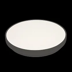 Luminaire de surface WD 400 R SCCT MP SENSOR avec capteur, CCT Switch, commutable, multipower IP44, noir gradable