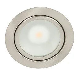 Luminaires pour meuble N 5020 COB rigide nickel brossé
