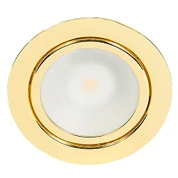 Luminaires pour meuble N 5020 COB rigide or