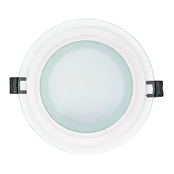 Panneau à LED LED GLAS PANEL 160R SCCT CCT Switch, dimmable