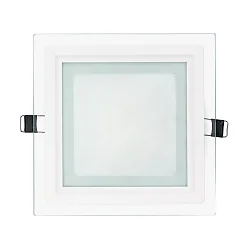 Panneau à LED LED GLAS PANEL 160Q DTW Dim-To-Warm, gradable 11W 50 - 850lm 2000 - 3000K 120° 120° CRI >80