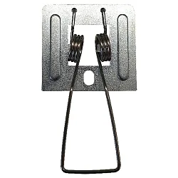 Ressort de montage LED PANEL QS/R1S/R2S/R3S lot de 2, gris