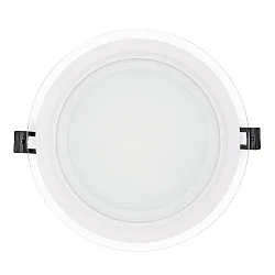 Panneau à LED LED GLAS PANEL 200R SCCT rond, CCT Switch