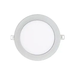 recessed downlight LED PANEL FLAT 130 R 830 350MA OPAL standard, round, excl. LED driver IP20, mat, titanium dimmable