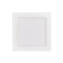 Downlight encastrable LED PANEL FLAT 130 Q SCCT 350MA OPAL angulaire, CCT Switch, bloc d'alimentation exclusif IP20