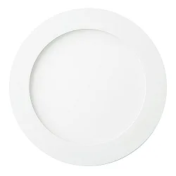 recessed downlight LED PANEL FLAT 190 R DTW 350MA OPAL round, Dim-To-Warm, excl. LED driver IP20, white dimmable