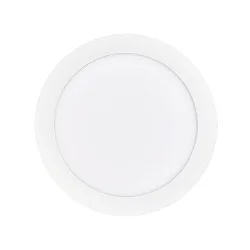 Downlight encastrable LED PANEL FLAT 190 R SCCT 350MA OPAL rond, CCT Switch, bloc d'alimentation exclusif IP20, blanche gradable