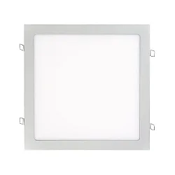Downlight encastrable LED PANEL FLAT 300 Q SCCT 350MA OPAL angulaire, CCT Switch, bloc d'alimentation exclusif IP20, mat