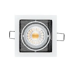 Lumière encastrée LED MINI KARDAN E1 BIO à 1 flamme, pivotant, dimmable IP40, dégager, noir 