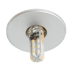 Plafonnier encastré C 392 G4 IP20, chromé mat gradable