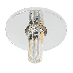 Plafonnier encastré C 392 G4 IP20, chrome gradable