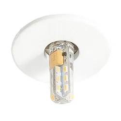 Plafonnier encastré C 392 G4 IP20, blanche gradable
