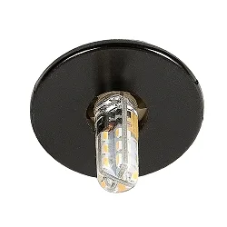 Plafonnier encastré C 392 G4 IP20, chromé mat gradable