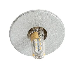 Plafonnier encastré C 392 G4 IP20, titane gradable
