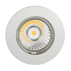 Downlight N 5030 rigide, dimmable IP20, chromé mat gradable