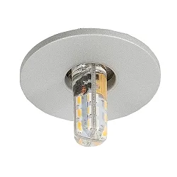 Downlight N 392 G4 IP20, chromé mat gradable