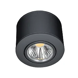 Downlight A 5068 rond IP40, noir mat gradable