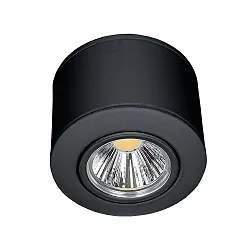 Downlight A 5068 rond IP40, noir mat gradable