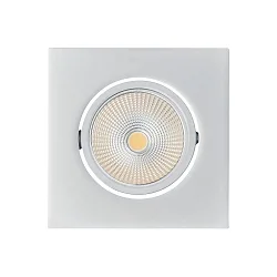 Downlight 5068Q ECO FLAT BIO angulaire IP40, chromé mat gradable
