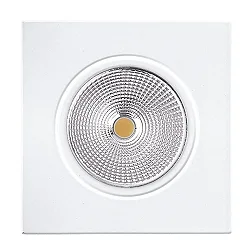 downlight 5068Q ECO FLAT TUN square IP40, white matt 