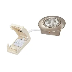 spot 5068 ECO DOB round IP40, brushed nickel dimmable