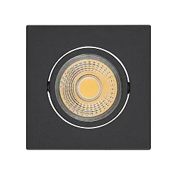 Downlight A 5068Q T FLAT BIO dimmable IP40, dégager, noir mat gradable