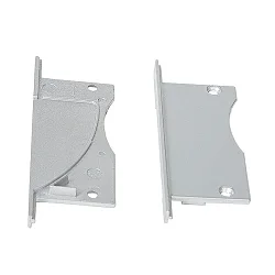 Embout LED SMD lot de 2, argent