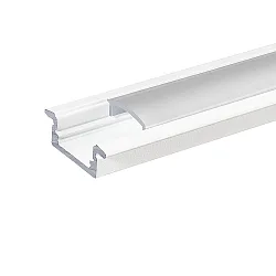 Profil en T 2TP, blanc mat
