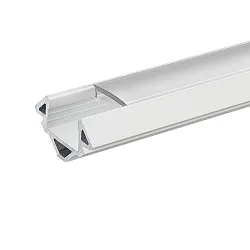 Profil d'angle 3 TP, blanc mat