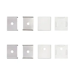 replacement kit U PROFILE 2 TP/OP, silver, white