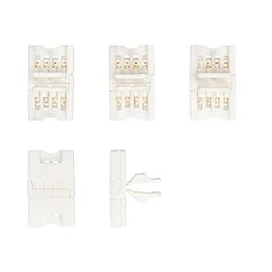 Connecteur LED SMD 5050 RGB rigide, lot de 5, RGB