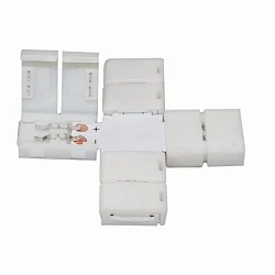 Connecteur en X LED SMD 3528 2 pôles, lot de 5
