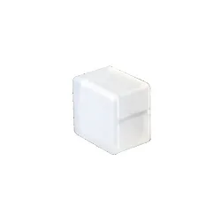 Embout LED NEON SMD 1516 RGB mécanique, lot de 10, laiteux, transparent