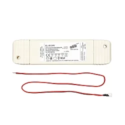 Unité d’alimentation Led EL-30-24V / RST constante de tension, commutable, statique, blanche