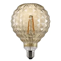 Globe de filament d'ampoule DECO G125 AVRA commutable G125 clair E27 2W 200lm 2200K 360° CRI 80  dégager, ambre 
