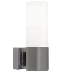 Luminaire mural TANGENS E14 IP44, acier brossé