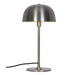 Lampe de table CERA E14 IP20, acier brossé 