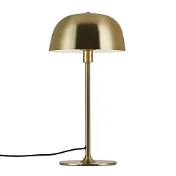 Lampe de table CERA E14 IP20, scintillant, laiton, noir  
