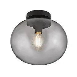 Luminaire de plafond ALTON E27 IP20, mat, laiton gradable