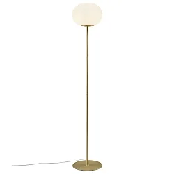 Lampadaire ALTON E27 IP20, mat, laiton 