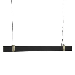 Luminaire à suspension LILT IP20, noir, noir mat gradable